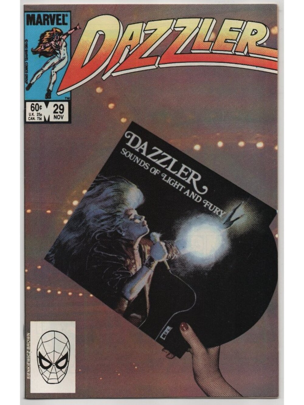 Dazzler 29 Marvel Comics 1983 VF 8.0 Bill Sienkiewicz Cover